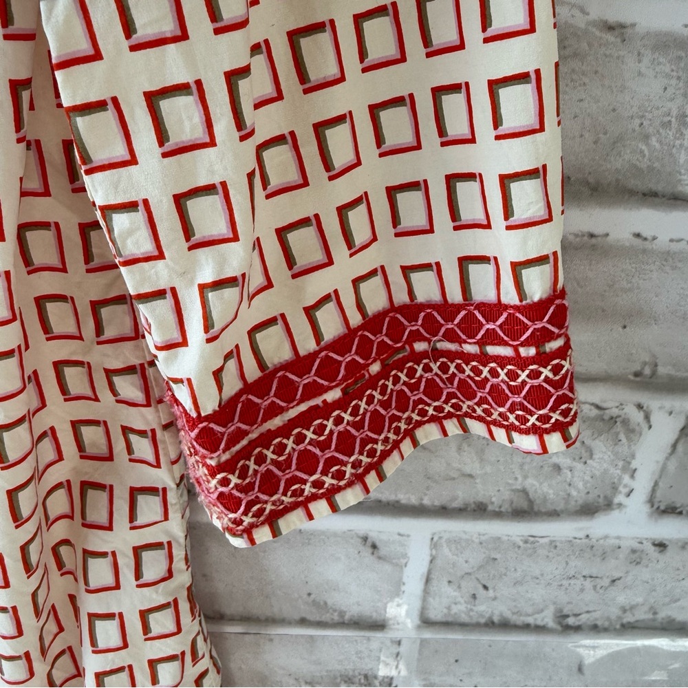 Tory Burch embroidered tunic dress size 10 - Picture 5 of 14